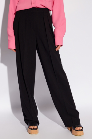 Theory Wide pleat-front Pimkie trousers