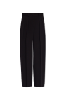 Theory Wide pleat-front trousers