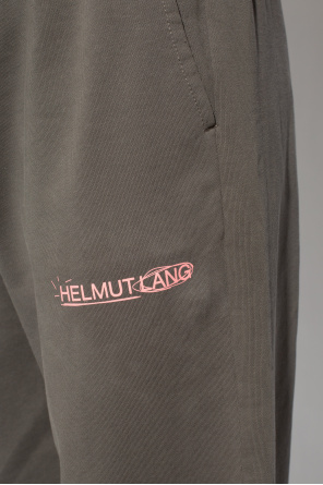 Helmut Lang Spodnie dresowe z logo