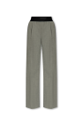 Helmut Lang Herringbone trousers