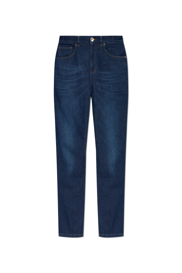 Jeans with tapered legs od Eleventy