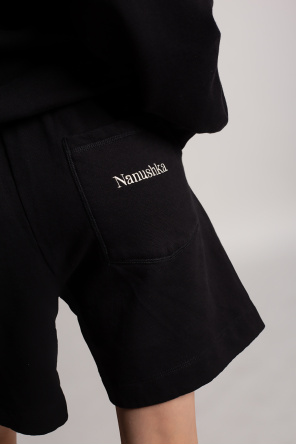 Nanushka Sweat shorts with logo