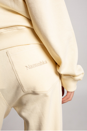Nanushka Spodnie dresowe z logo