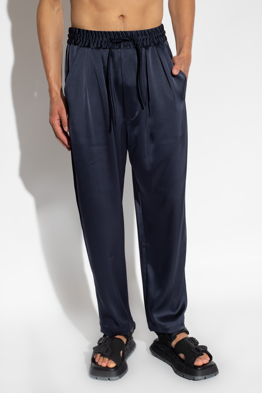 Nanushka ‘Jiro’ satin trousers