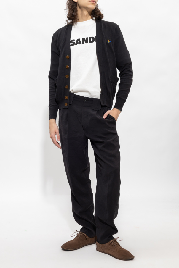 Nanushka ‘Mats’ pleat-front Jeans trousers