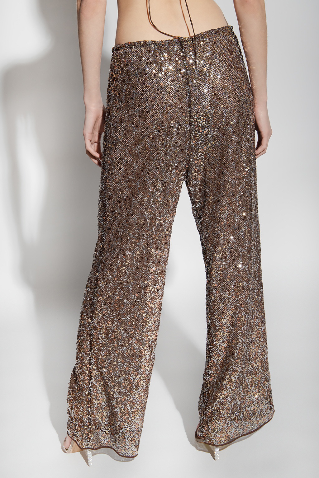 Oseree Sequinned trousers