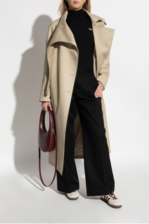 Wide-leg pleated trousers od Maison Kitsuné