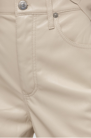 Nanushka ‘Vinni’ vegan leather Emporio trousers