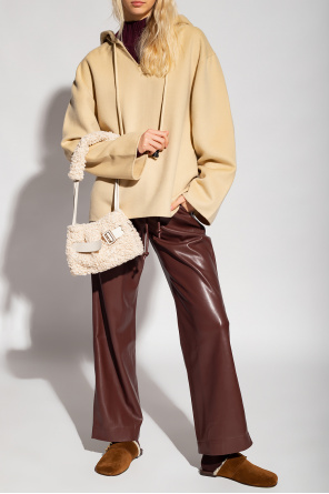 ‘calie’ trousers in vegan leather od Nanushka