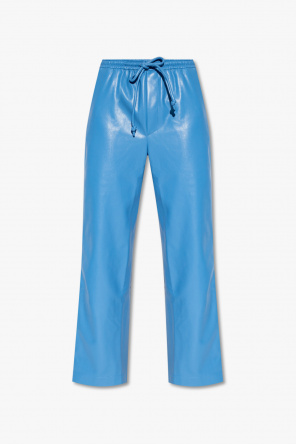 ‘calie’ trousers in vegan leather od Nanushka