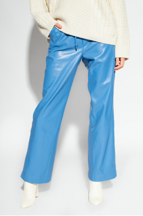 Nanushka ‘Calie’ trousers in vegan leather