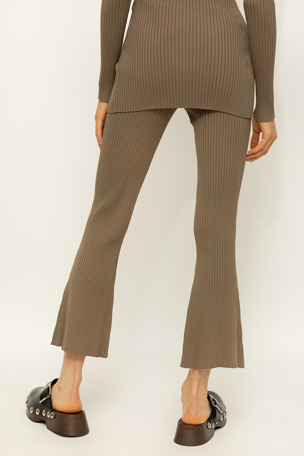 Nanushka ‘Lykke’ ribbed trousers