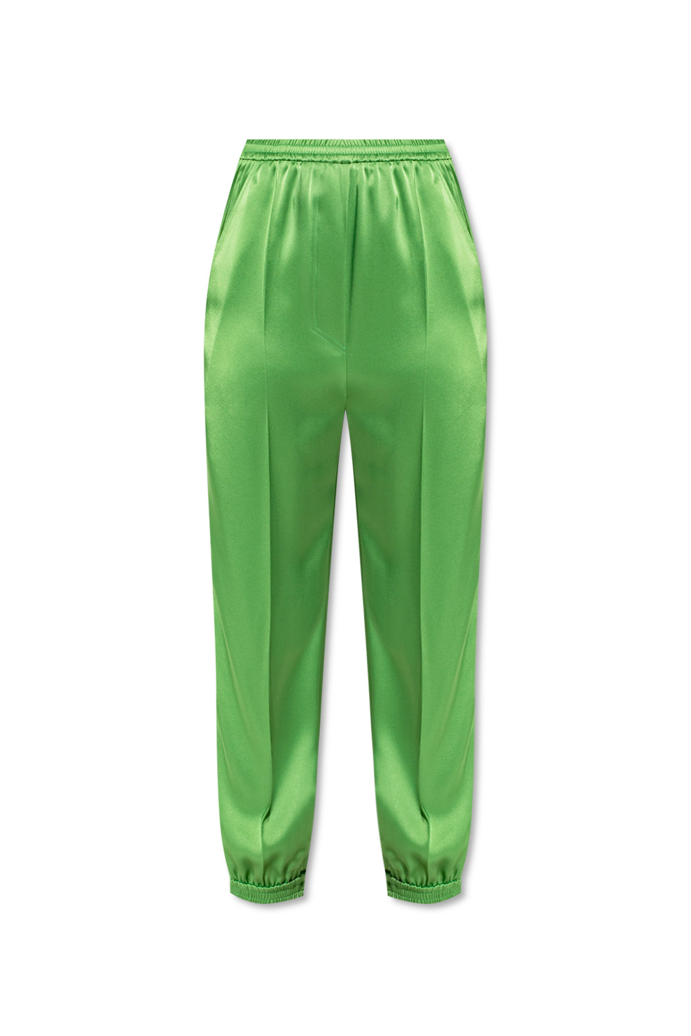 Nanushka high-waisted trousers - Green