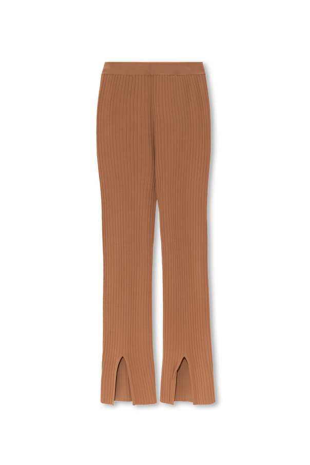 Nanushka Prążkowane spodnie ‘Anny’
