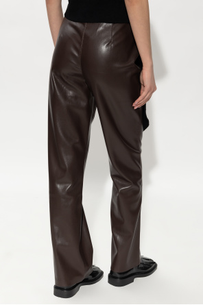 Nanushka ‘Lena’ trousers from vegan leather
