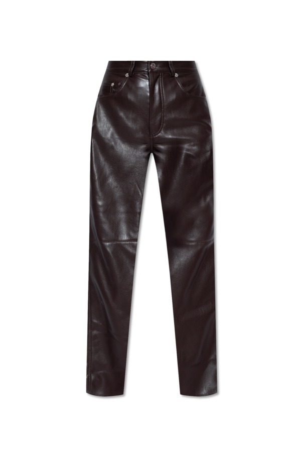Nanushka ‘Vinni’ trousers from vegan leather