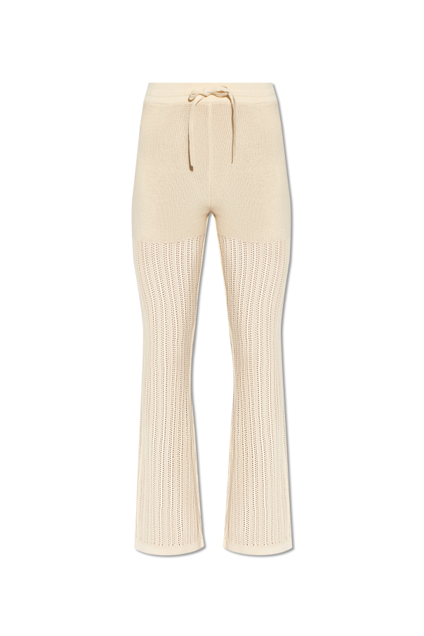 Nanushka Ażurowe spodnie ‘Kaela’