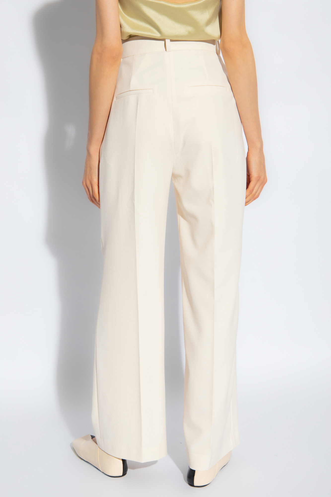 Nanushka ‘Lanai’ pleat-front trousers