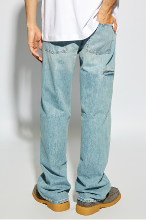 Helmut Lang Jeansy z nogawkami o prostym kroju