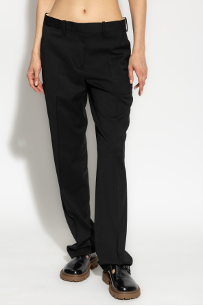 Helmut Lang Wool trousers with crease by Helmut Lang
