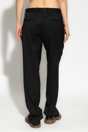 Helmut Lang Wool trousers with crease by Helmut Lang