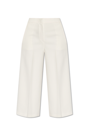 Trousers with straight all-over od Theory