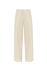 Helmut Lang cream Linen trousers