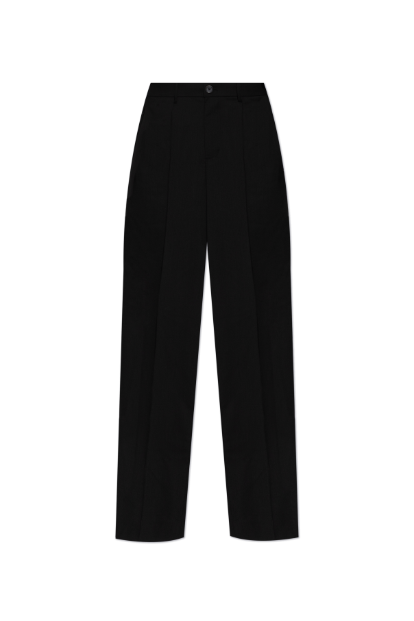 Helmut Lang Wool pants with crease