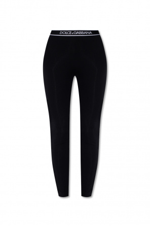 dolce gabbana side stripe tapered trousers item