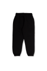 Off-White Kids BLACK Sweatpants with logo