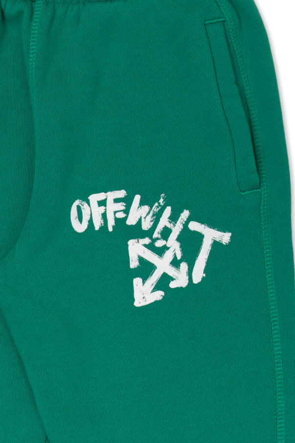Off-White Kids xvent 4 inch shorts