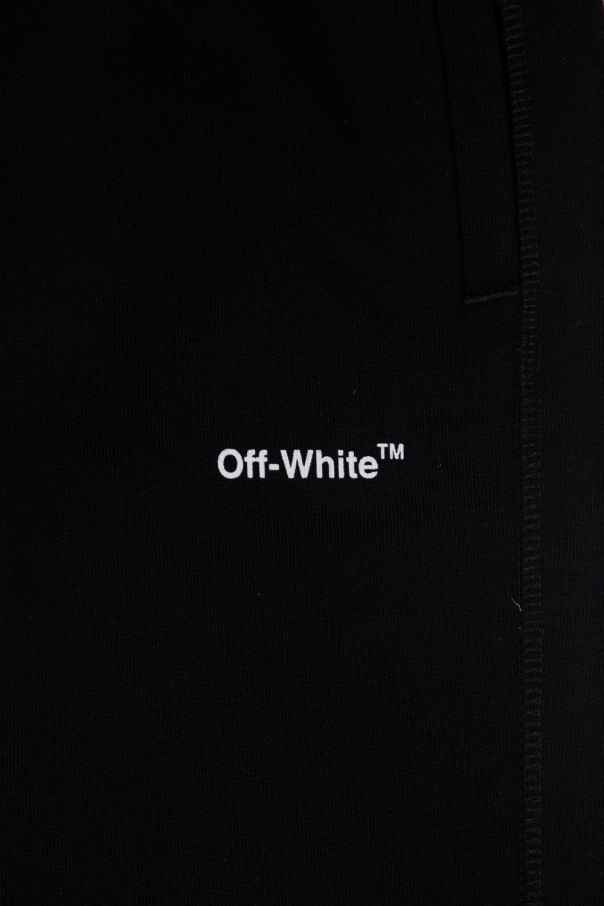 Off-White Kids paperbag knee-length shorts Neutrals