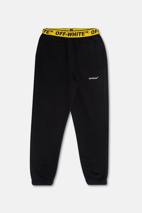 Off-White Kids Pull-on pajama pants with elastic waistband
