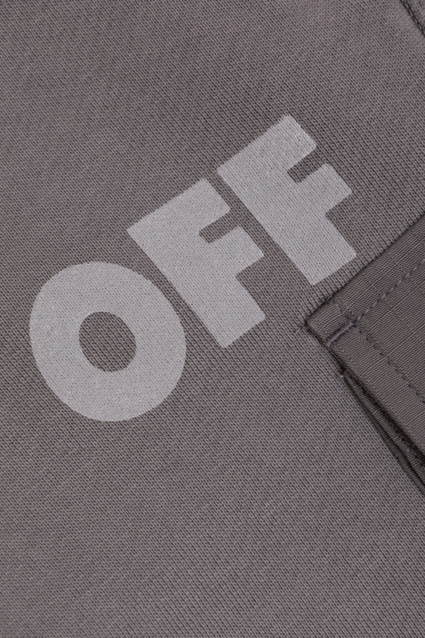 Off-White Kids Pantalones deportivos tipo `cargo`
