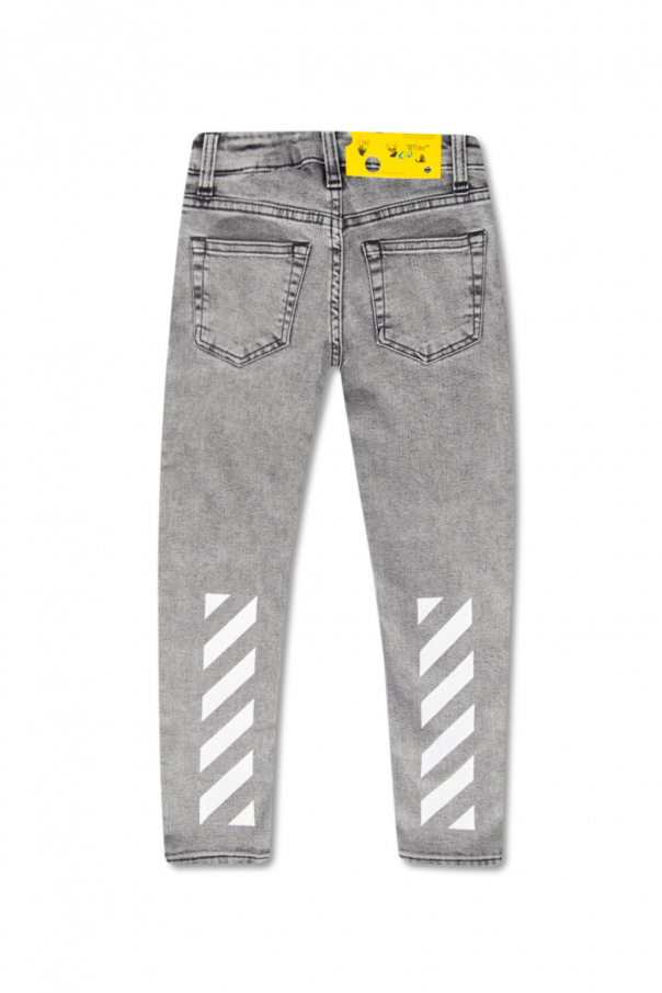 Off-White Kids Jeans with logo
