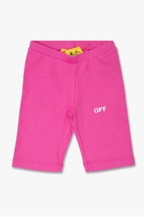 Ribbed shorts od Off-White Kids