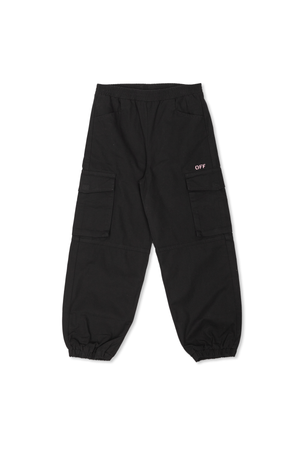 Off-White Kids Spodnie typu `cargo`