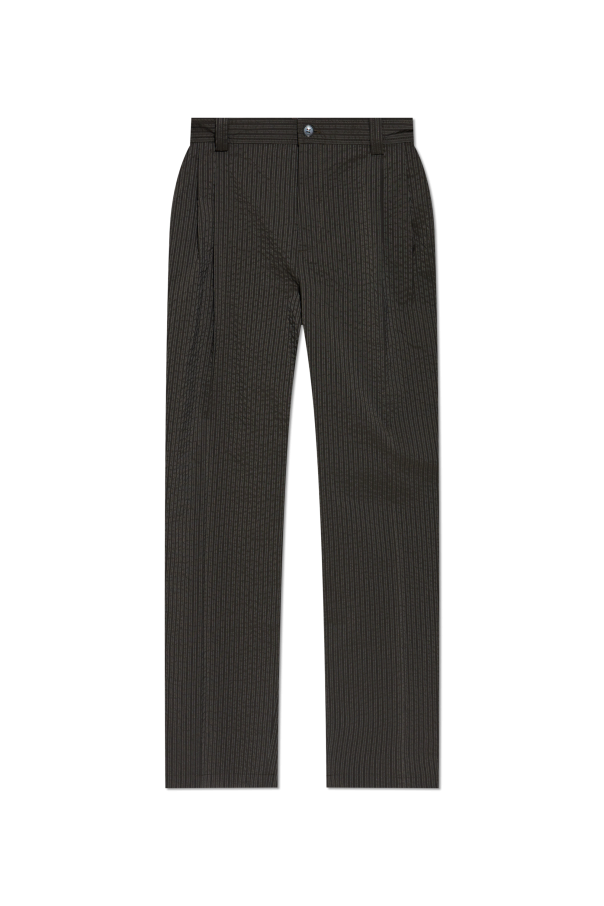 Maison Kitsuné Hose mit Streifenmuster
