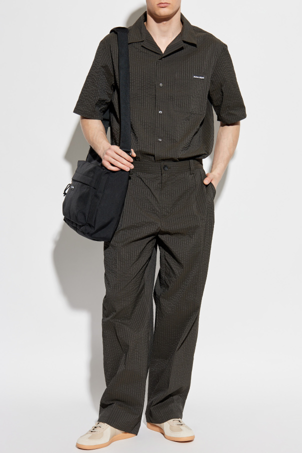 Maison Kitsuné Hose mit Streifenmuster