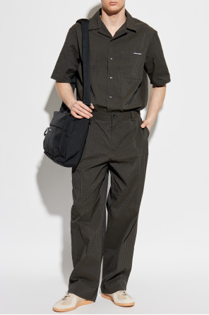 Striped pattern trousers od Maison Kitsuné