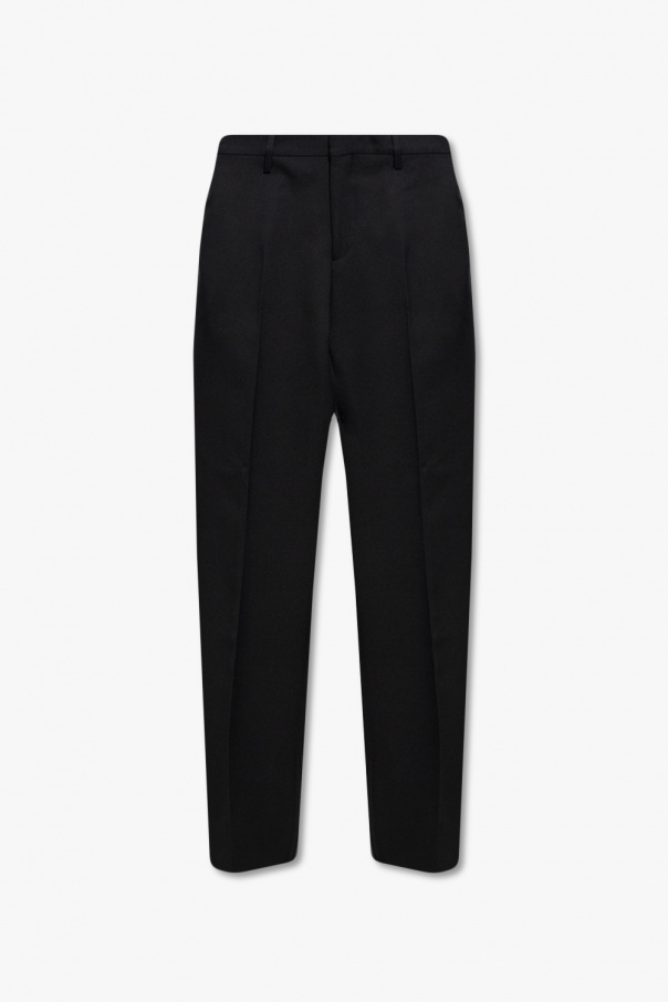Off-White Pleat-front Connection trousers