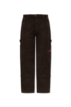Jeans with logo