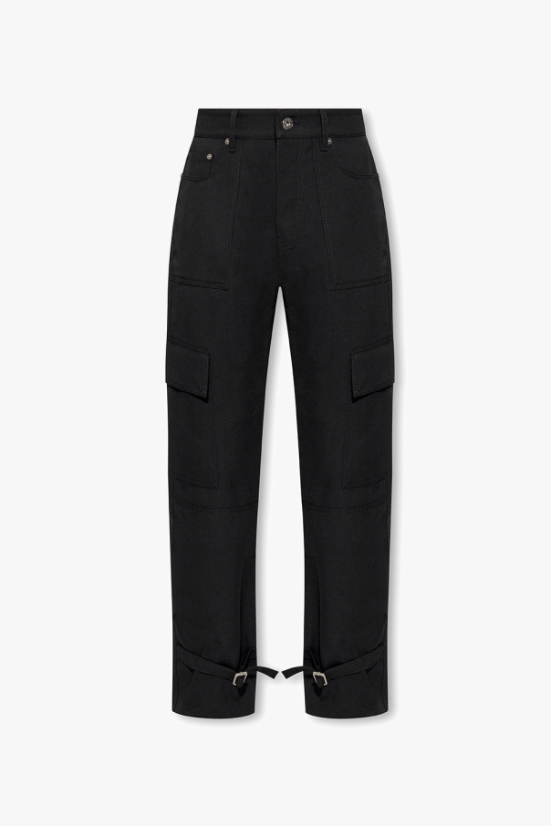 Off-White trousers short with multiple pockets