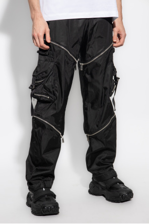Off-White Spodnie typu ‘cargo’ z odpinanymi nogawkami
