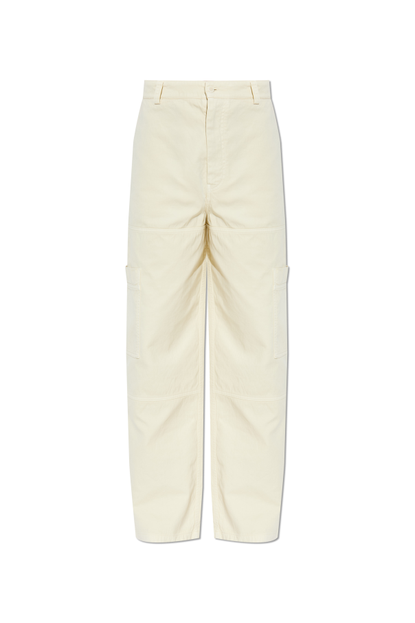 Off-White Hosen mit Taschen