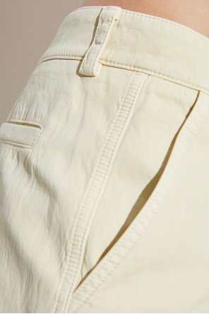 Off-White Hosen mit Taschen
