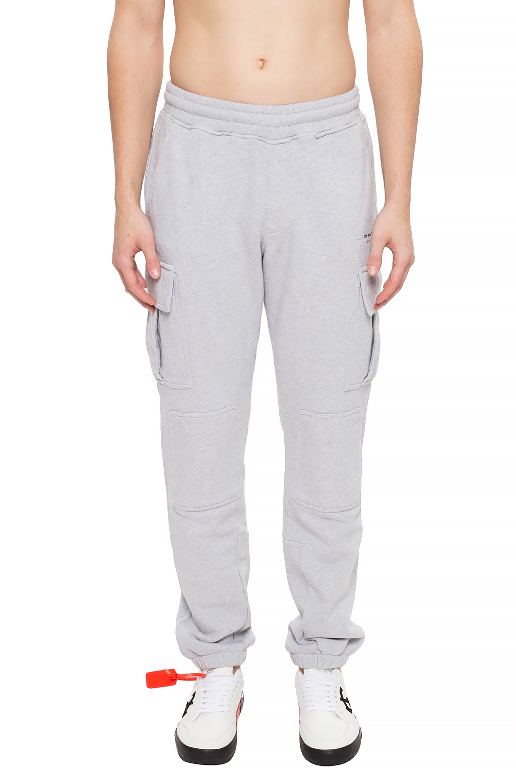 off white grey sweatpants