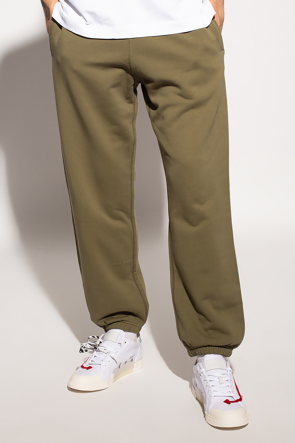 Bravest Studios Paisley Louis Vuitton Shorts - White - Green Printed  sweatpants Off - IetpShops GB