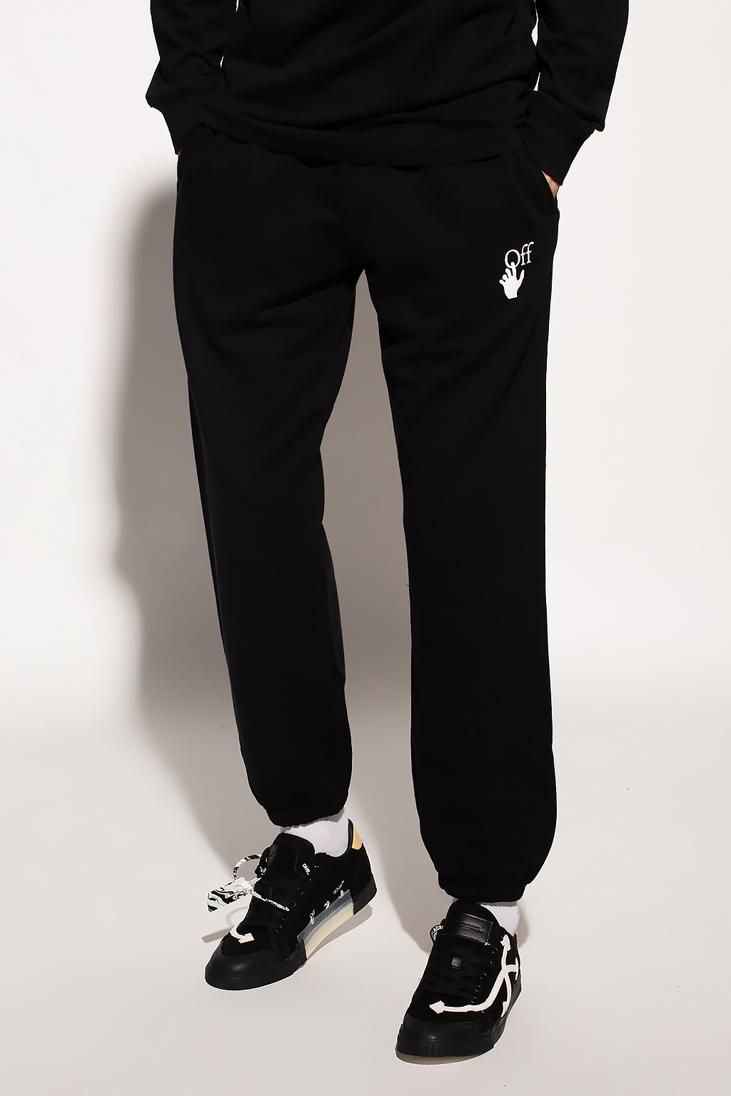 Off-White Sweatpants with logo | Men's Clothing | Vitkac