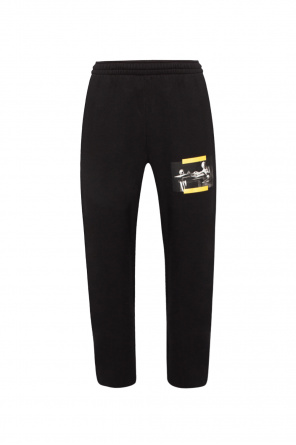 Vesper skinny pants with split front detail in black